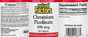 Chromium Picolinate 500 mcg