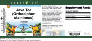 Java Tea (Orthosiphon Stamineus) Powder