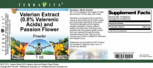 Valerian Extract (0.8% Valerenic Acids) 