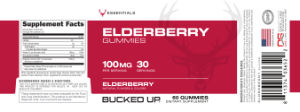 Elderberry Gummies 100 mg Elderberry