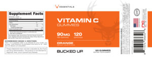 Vitamin C Gummies 90 mg Orange