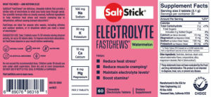 SaltStick Electrolyte Fastchews Watermel