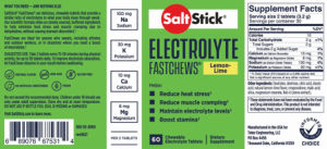 SaltStick Electrolyte Fashtchews Lemon-L
