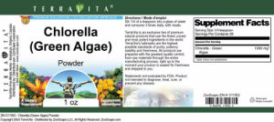 Chlorella (Green Algae) Powder