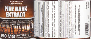 Pine Bark Extract 150 mg