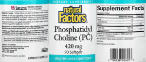 Phosphatidyl Choline (PC) 420 mg