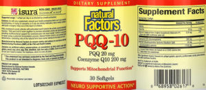Label for PQQ-10