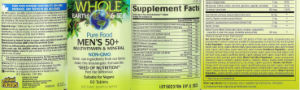 Pure Food Men's 50+ Multivitamin & Miner