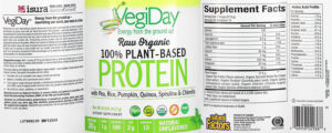 Raw Organic 100% Plant-Based Protein 20g