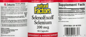 SelenoExcell Selenium 200 mcg