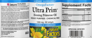 Ultra Prim Evening Primrose Oil 1000 mg
