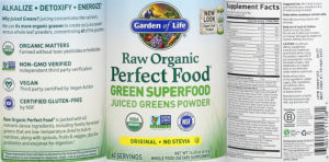 Raw Organic Perfect Food Green Superfood