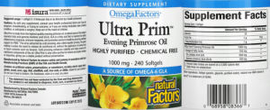 Ultra Prim Evening Primrose Oil 1000 mg