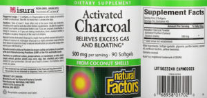 Activated Charcoal 500 mg