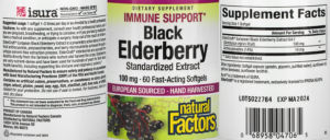 Black Elderberry 100 mg