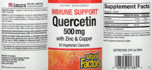 Quercetin 500 mg with Zinc & Copper