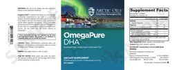 Label for OmegaPure DHA