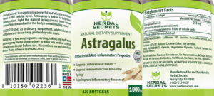 Astragalus 1000 mg