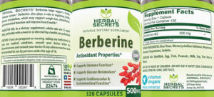 Berberine 500 mg