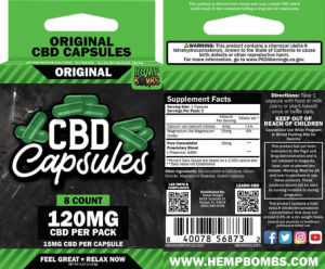 CBD Capsules 15 mg