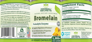 Bromelain 1,000 mg