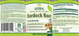 Burdock Root 425 mg