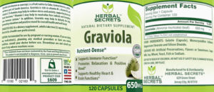 Graviola 650 mg