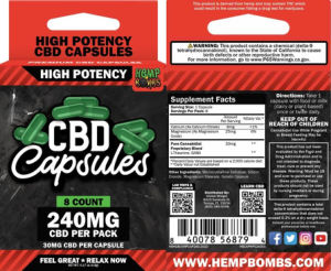 CBD Capsules 30 mg