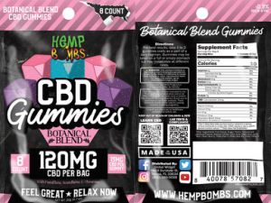 CBD Gummies Botanical Blend 15 mg