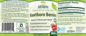Hawthorn Berries 565 mg