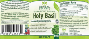 Holy Basil 500 mg