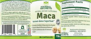 Maca 750 mg