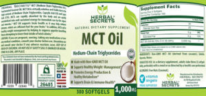 MCT Oil 1,000 mg