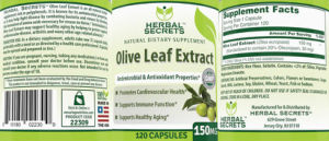 Olive Leaf Extract 150 mg