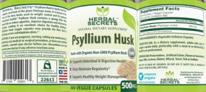 Psyllium Husk 500 mg