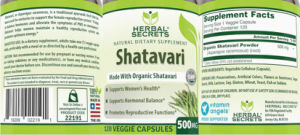 Shatavari 500 mg