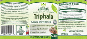 Triphala 500 mg