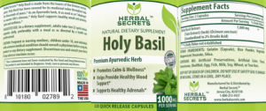 Holy Basil 1000 mg