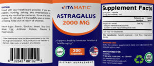 Astragalus 2000 mg