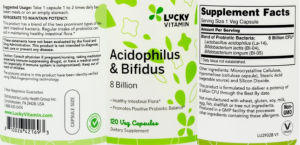 Acidophilus & Bifidus 8 Billion