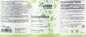 Acidophilus 2 Billion CFU