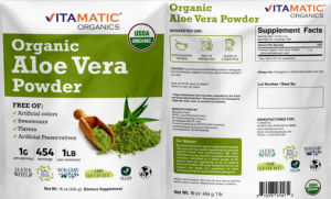 Organic Aloe Vera Powder 1 g