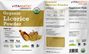 Organic Licorice Powder 4 g