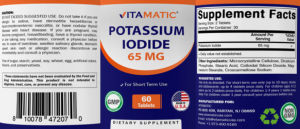 Potassium Iodide 65 mg