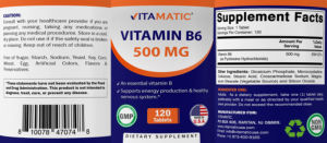Vitamin B6 500 mg