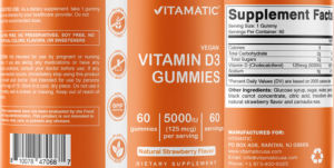 Vitamin D3 5,000 IU (125 mcg) Natural St