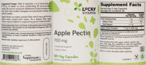 Apple Pectin 700 mg