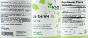 Berberine 400 mg