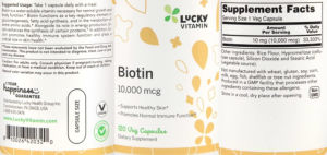 Biotin 10,000 mcg