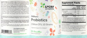 Children's Probiotics 2 Billion CFU Berr